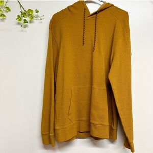 Alpine Design long sleeve men’s size large hoodie, golden yellow/orange